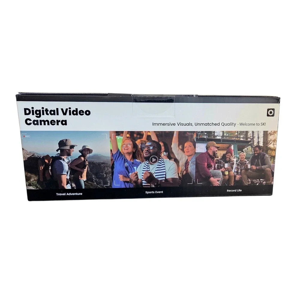 5K‎ Video Camera Camcorder, UHD 64MP Vlogging Camera for YouTube with 3